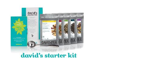 Davids Starter Kit A Starter Tea Kit With 5 Teas Our Perfect Measuring Spoon And 20 Tea
