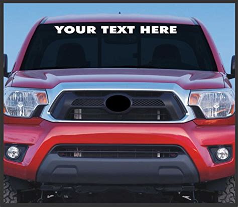 17 Best Truck Front Window Decals To Show Off Your Personality