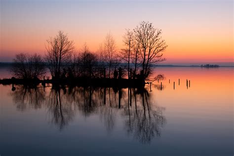 Abendstimmung Am Steinhuder Meer Foto And Bild Landschaft Bach Fluss And See See Teich