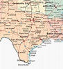 Texas Border towns Map | secretmuseum