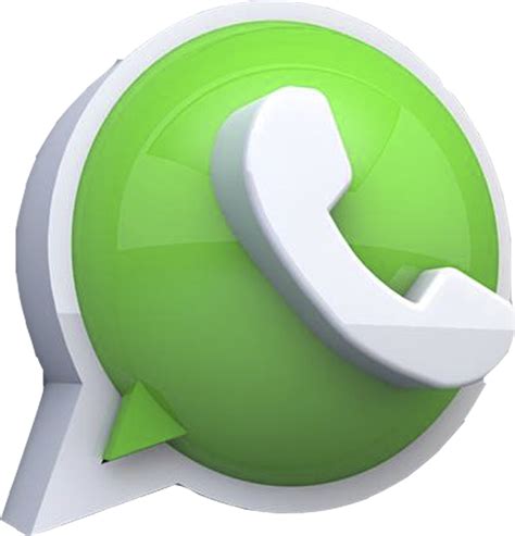 Download Hd Logo Whatsapp 3d Png Transparent Png Image