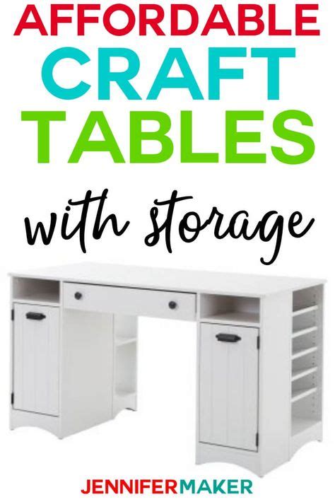 Diy Craft Table For Cricut Diy Craft Table With Storage My Ikea