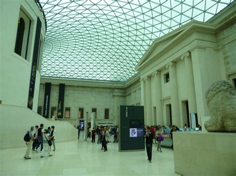 Inside The British Museum London England British Museum London