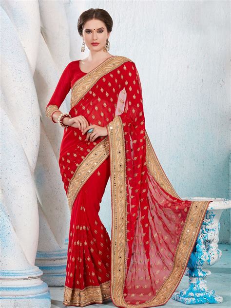 Top 15 Red Color Sarees You Must Have — G3 Fashion