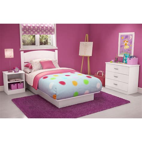 Home is where your bed is! South Shore Libra Panel 3 Piece Bedroom Set & Reviews ...