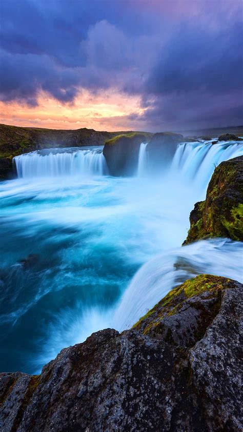 Beautiful Earth Waterfall Iphone Wallpaper Iphone Wallpapers