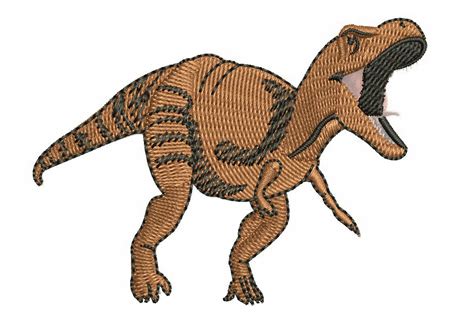 Free Dinosaur Embroidery Design