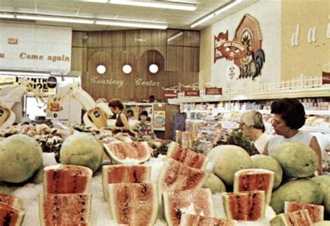 Vintage 1960s Supermarkets And Old Fashioned Grocery Stores At Click