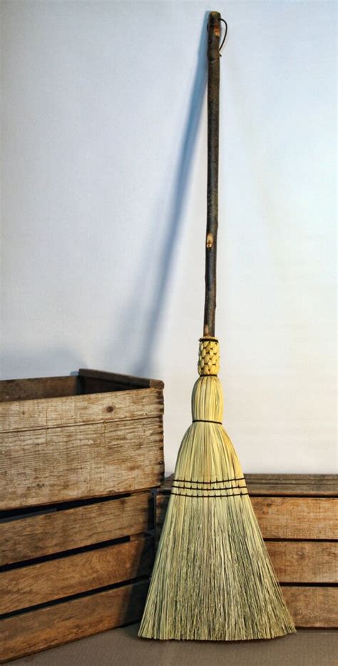 Items Similar To Cascade Mountain Porch Broom Woven Corn Brooms