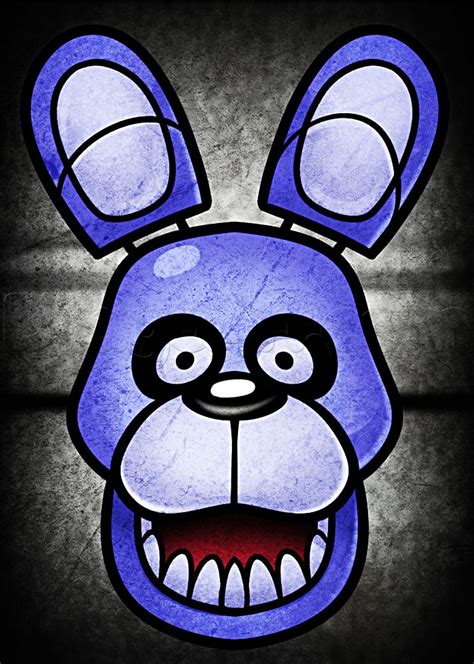 How To Draw Bonnie The Bunny Easy By Dawn Fnaf Drawings Fnaf Art