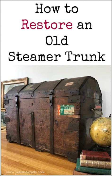 Restoring a trunk requires time and patience, and it might involve purchasing some replacement parts, but the. How to Restore an Old Steamer Trunk in a Few Simple Steps