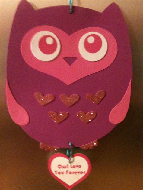 Valentine Owl Holiday Owl Holiday Crafts Preschool Valentines
