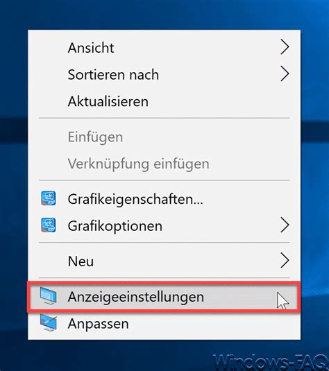 Bildschirmauflösung ändern Bei Windows 10 Windows Faq