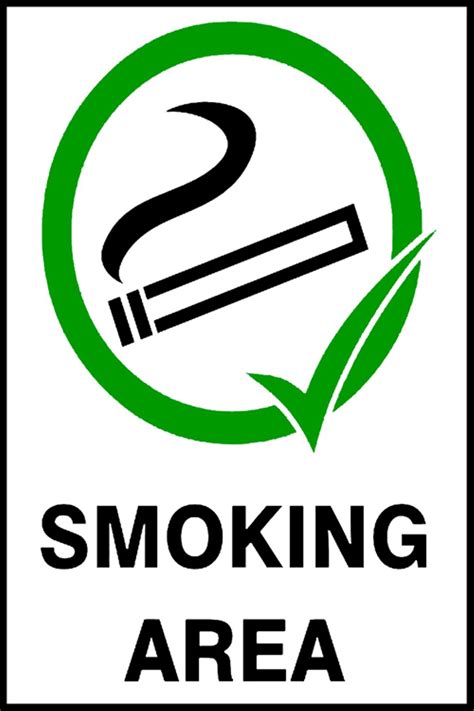 No Smoking Area Poster