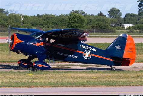 Stinson Sr 9c Reliant American Airlines Aviation Photo 7049897