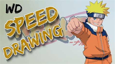Speed Drawing Naruto Youtube