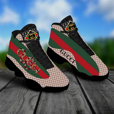 Gucci Snake Air Jordan 13 Sneakers Shoes Ts For Men Women L Jd13 In