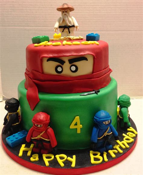 Ninjago Birthday Cakes Boys