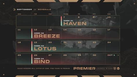 Valorant Premier Schedule Launch Stage Maps Dates And Matches
