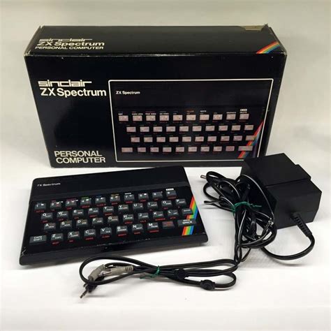 Sinclair Zx Spectrum 48k Personal Computer Operating Retro So It Is