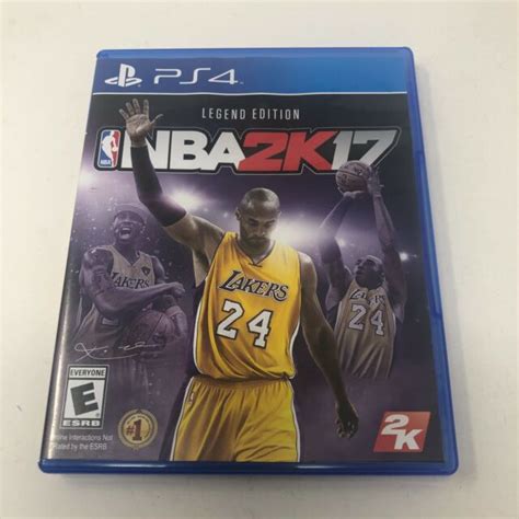 Nba 2k17 Legend Edition Gold Ps4 Sony Playstation 4 2016 Kobe Bryant