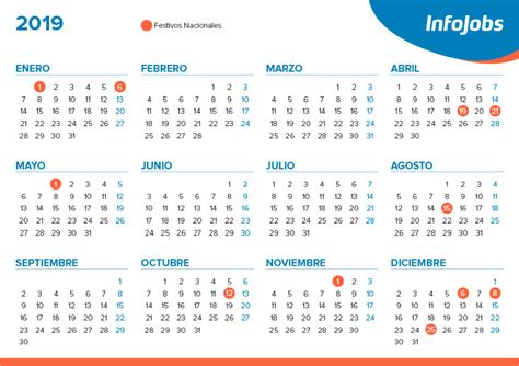 El Calendario Laboral De 2019 Recoge 12 Dias Festivos Y Dos Puentes Images