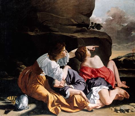 Lot And His Daughters Orazio Gentileschi C 1622 Italian Painters