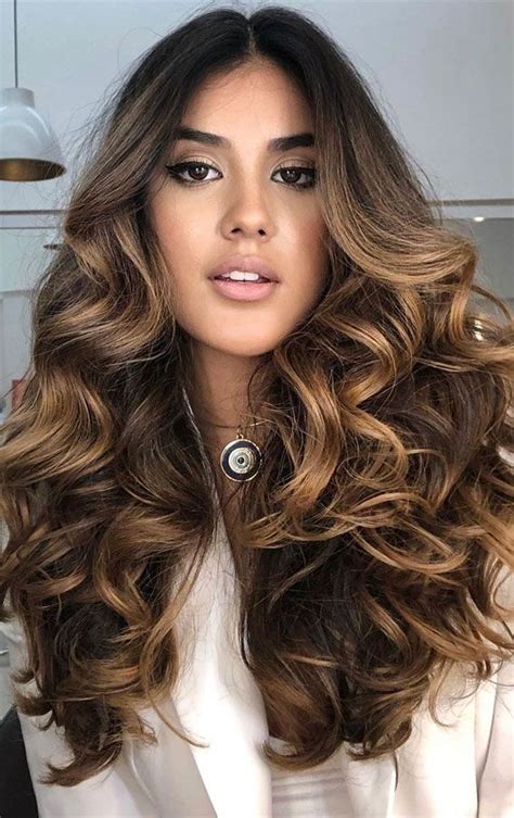 Best Brown Hair Colour Ideas With Highlights And Lowlights Brunette