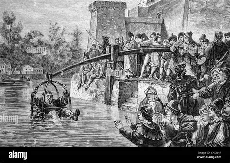 The Punishment Of Immersion In The Middle Ages Used For Fraudulent