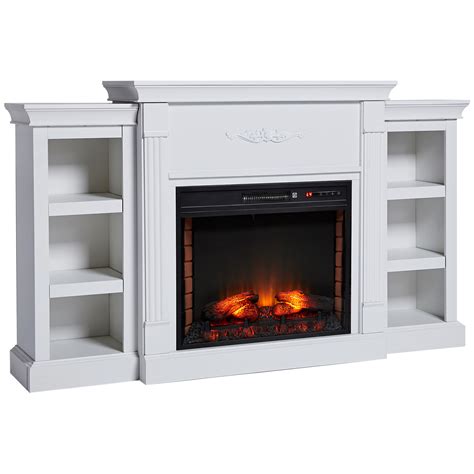Napoleon taylor cabinet mantel | ascent nefb33h. HOMCOM Electric Fireplace Freestanding 1400W Artificial ...