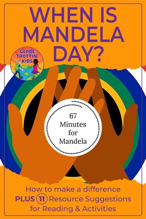 Help change the world for the better on 18 july! Mandela Day: 67 Minutes of Service | Nelson mandela for ...