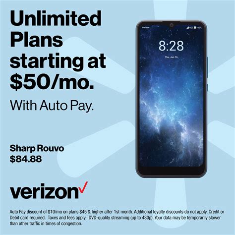 Verizon Sharp Rouvo V, 32GB, Black- Prepaid Smartphone [Locked to