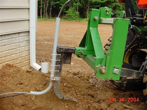 Installing Buried Wire Attachment Small Garden Tractor Tractor