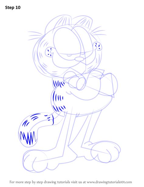 How To Draw Garfield Garfield Step By Step