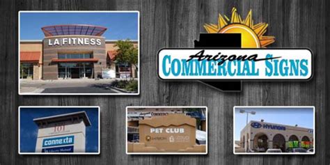 Sign Fabrication And Manufacturing Arizona Commercial Signs