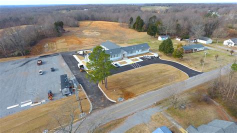 Clarksville Aerial Photography Fredonia Community Center
