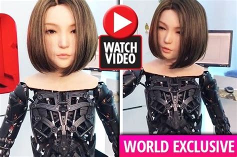 Sex Robot Skeleton Revealed Watch World S First 3d Printer Moving Cyborg In Action Daily Star