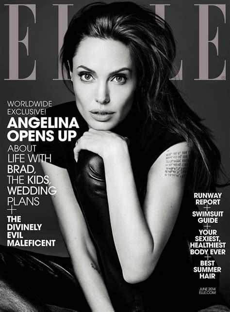 Angelina jolie is a proud mom to six children, she she prides herself on helping them navigate their teenage years with open communication. Angelina Jolie Tells ELLE She Never Thought She'd Have Kids