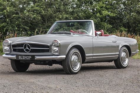 1970 Mercedes Benz 280sl Pagoda W113 2308 Arabian Grey With Red