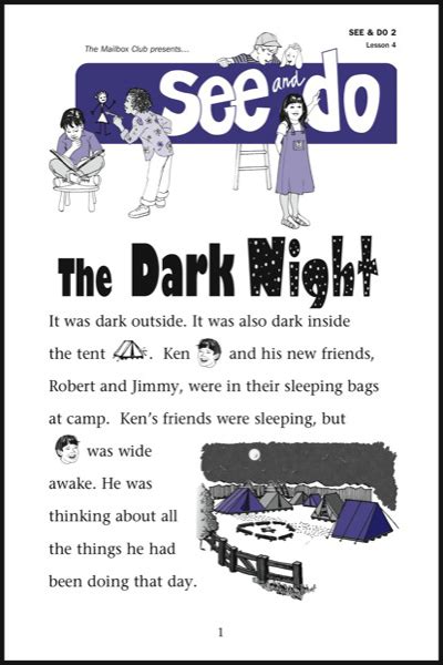 Lesson 4 The Dark Night Source Of Light