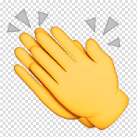 Emojipedia Clapping Applause Emoticon Emoji Transparent Background Png