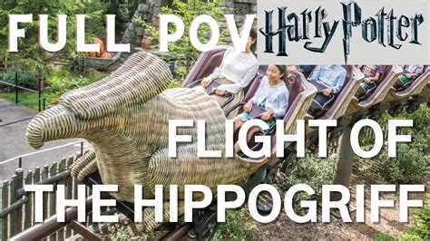 Harry Potter Flight Of The Hippogriff Ride Pov Universal Studio Youtube