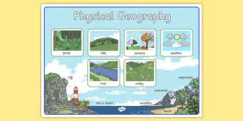 Physical Geography Large Poster Teacher Made Twinkl