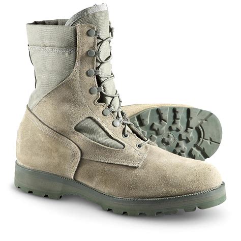 Used Us Military Surplus Issue Gore Tex Infantry Boots Foliage
