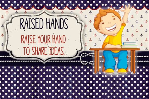 Pin By Darja Arh On Classroom Rules Classroom Rules Raise Your Hand