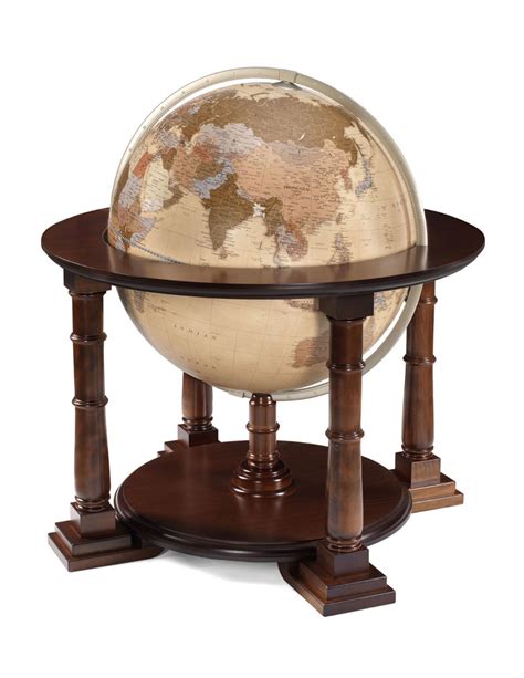 Extra Large World Globe Mercatore 100 Made In Italy Rose Political