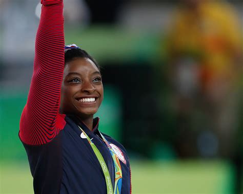Simone biles may be small in size, but she is larger than life in includes a pdf summary of 21 pages description or summary of the book: Simone Biles is Writing a Book -- Click to Find Out More ...