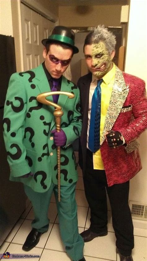 Batman Two Face Costume Coolest Diy Costumes Two Face Costume
