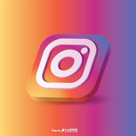 Download Instagram 3d Vector Logo Trending 2021 Free Ai And Eps File