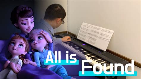 Frozen 2 All Is Found Virtuosic Left Hand Cover Arr Holden Mui